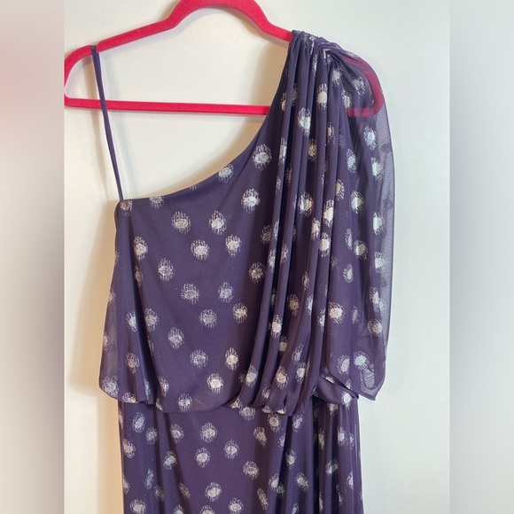 #480 Adrianna Papell One Shoulder Gown size 20 - Picture 3 of 16